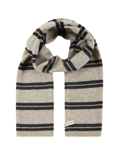 esmé studios ESFiro Knit Scarf Accessories 314 Pure Cashmere stripe