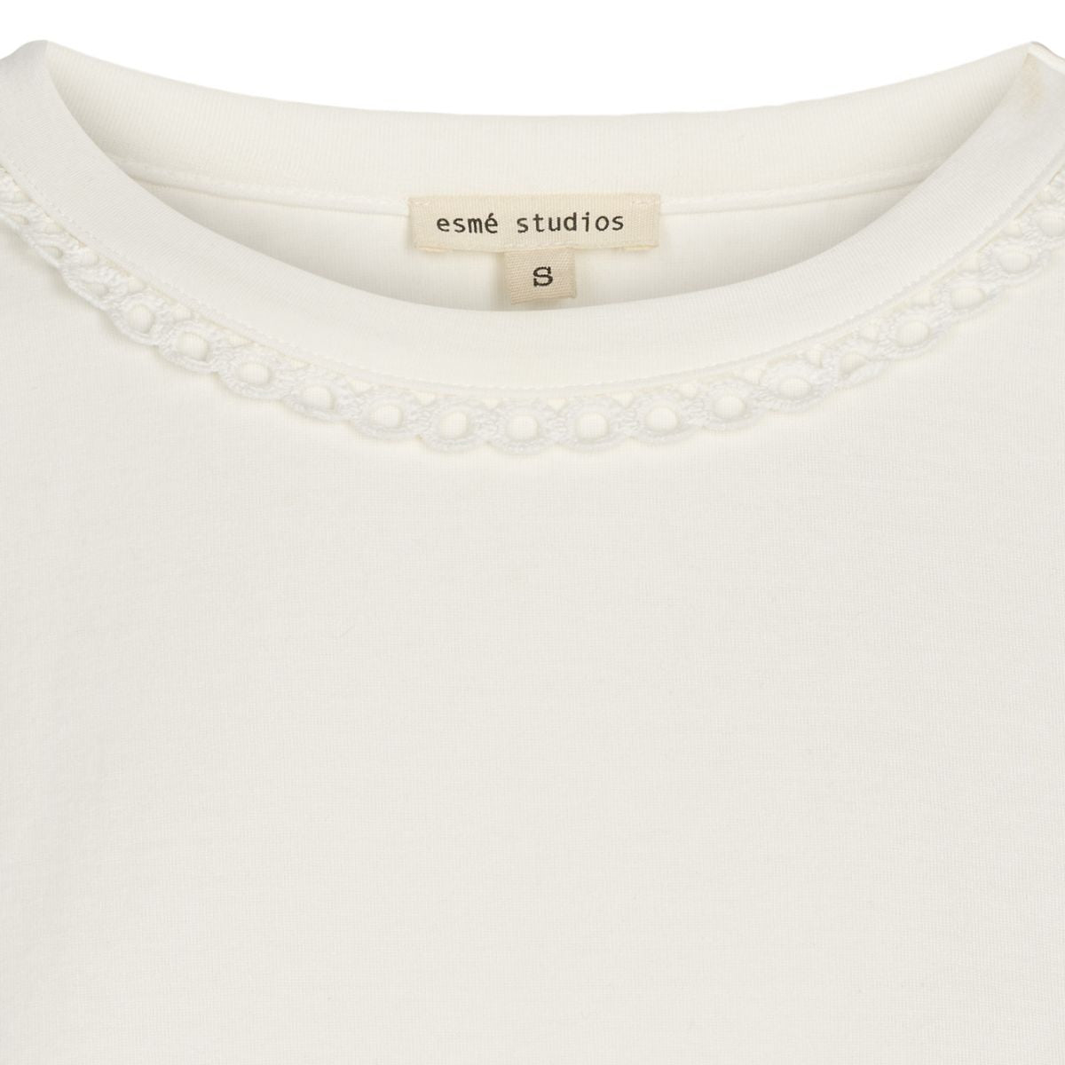 esmé studios ESGabriel Tee GOTS T-shirt and Tops 022 Snow White