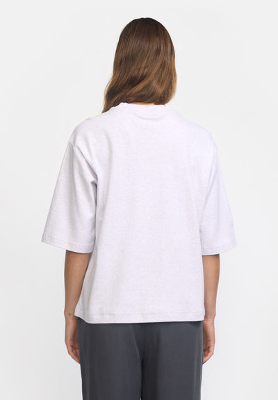 esmé studios ESHaru Boxy T-shirt GOTS T-shirt and Tops 273 Lavender blue