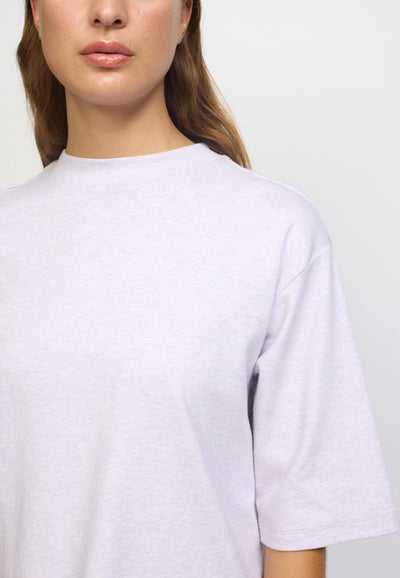 esmé studios ESHaru Boxy T-shirt GOTS T-shirt and Tops 273 Lavender blue