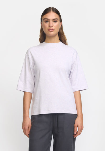 esmé studios ESHaru Boxy T-shirt GOTS T-shirt and Tops 273 Lavender blue