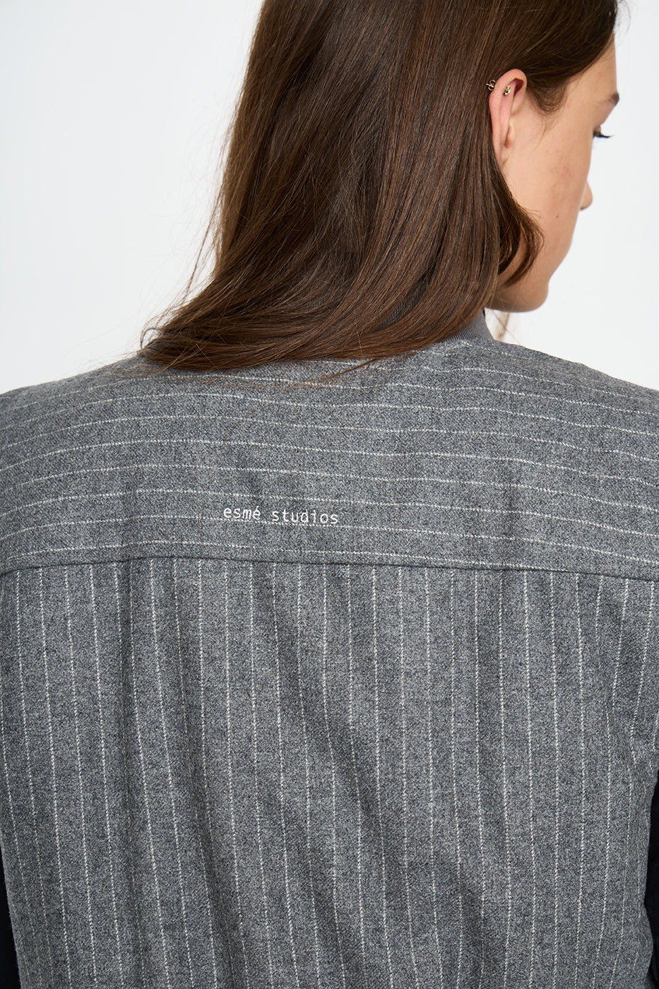 ESHera Wool Vest GRS - Gray Melange – esmestudios.com