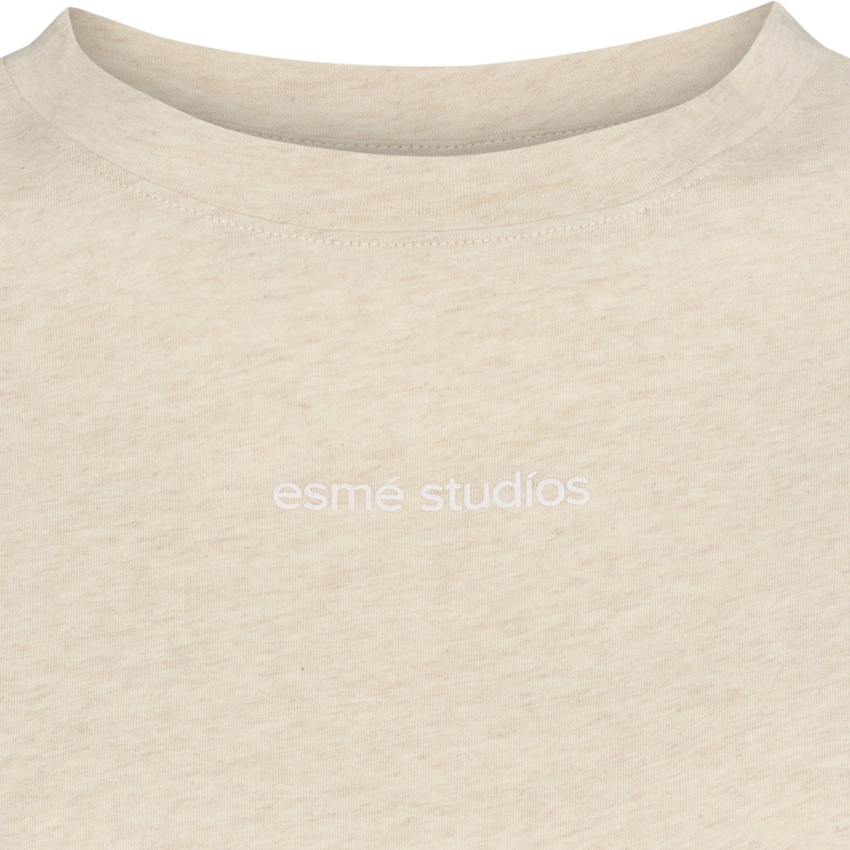 esmé studios ESHoyo SL T-shirt GOTS T-shirt and Tops 277 Oatmeal