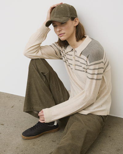 esmé studios ESJill Knit Polo Knit 282 Sheer Bliss