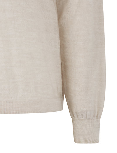 esmé studios ESJill Knit Polo Knit 282 Sheer Bliss
