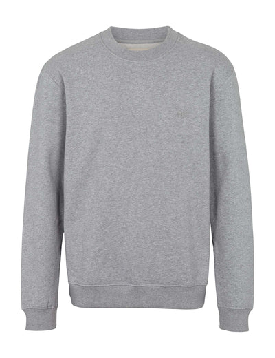 esmé studios ESJustin LS O-neck Regular Sweat Sweat 012 Gray Melange