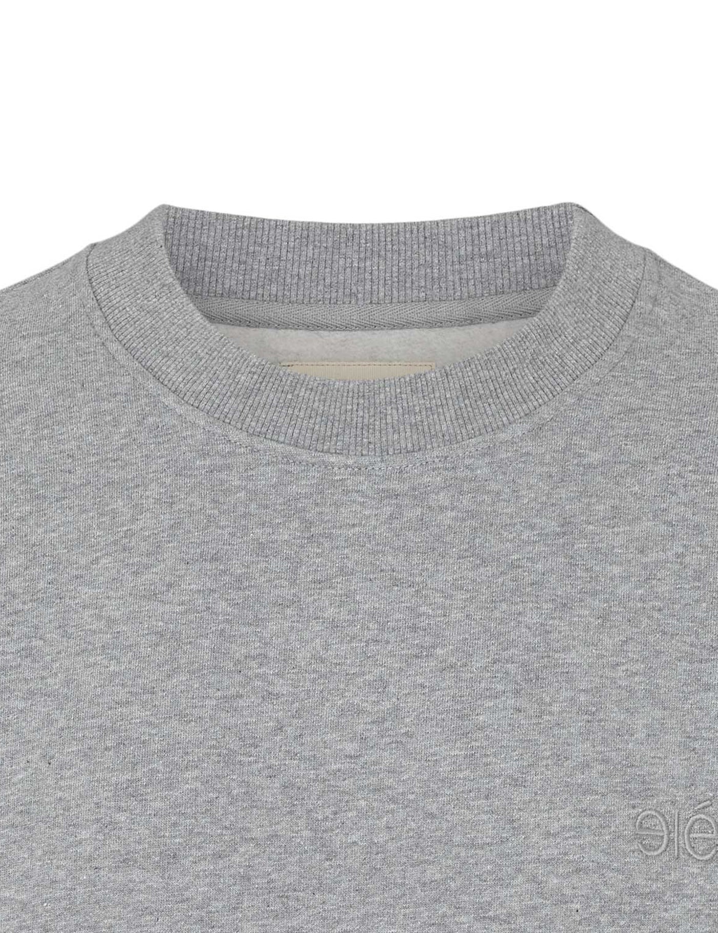 esmé studios ESJustin LS O-neck Regular Sweat Sweat 012 Gray Melange