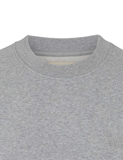 esmé studios ESJustin LS O-neck Regular Sweat Sweat 012 Gray Melange