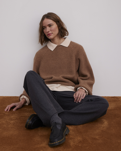 esmé studios ESJutta O-neck Knit Knit 286 Brown