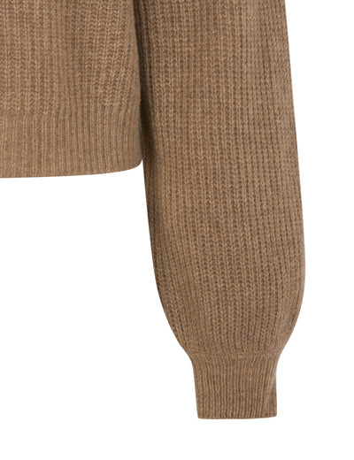 esmé studios ESJutta O-neck Knit Knit 286 Brown