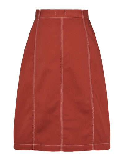 esmé studios ESLiva Skirt Skirt 253 Roasted Russet