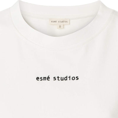 esmé studios ESLora LS T-shirt - GOTS T-shirt and Tops 022 Snow White