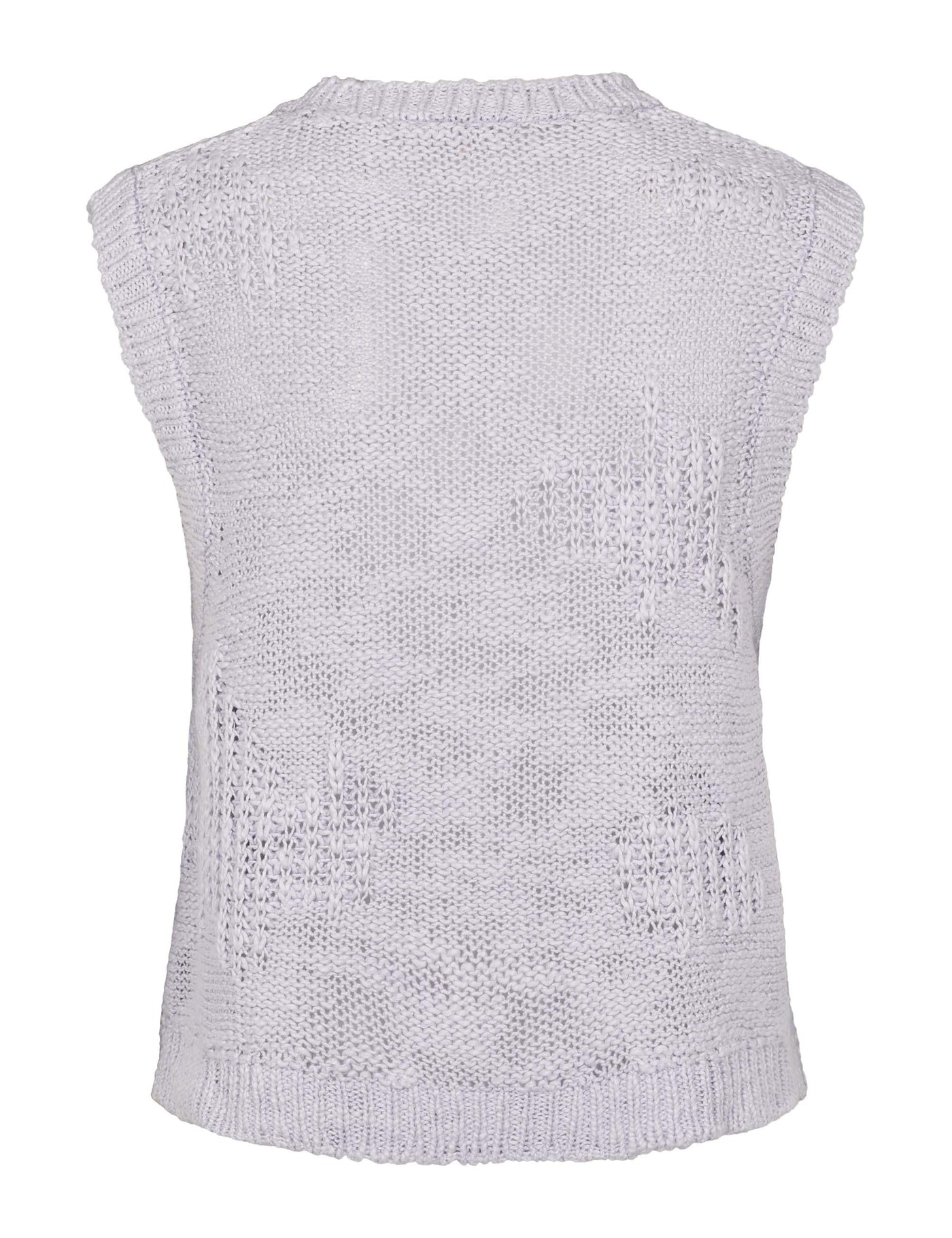 esmé studios ESLucca Knit Vest GOTS Knit 269 Lilac Hint