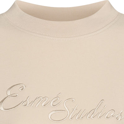 esmé studios ESLyla Boxy Tee T-shirt and Tops 282 Sheer Bliss