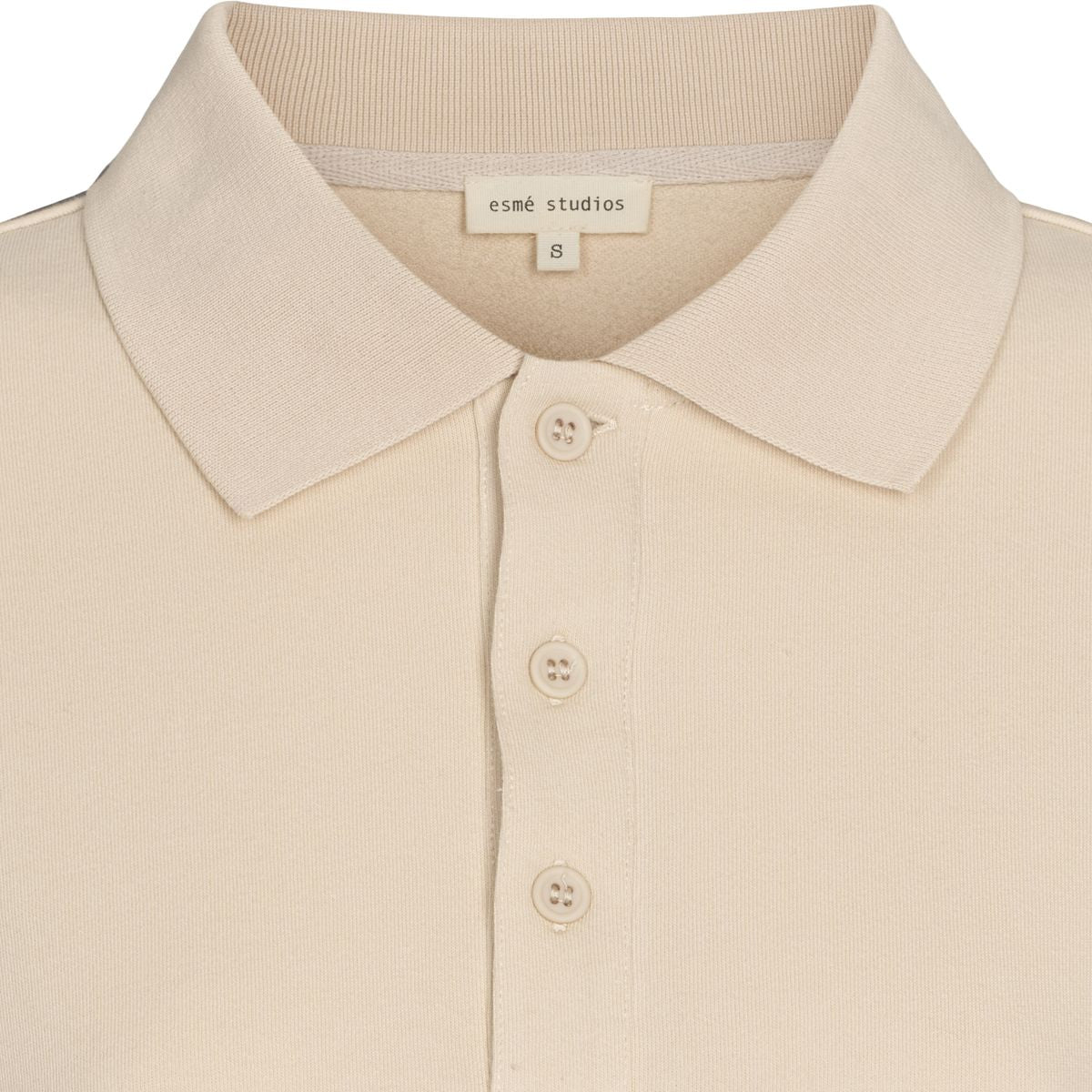 esmé studios ESLyla LS Polo Sweat 282 Sheer Bliss