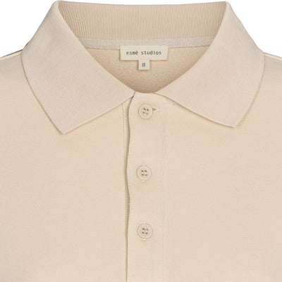 esmé studios ESLyla LS Polo Sweat 282 Sheer Bliss