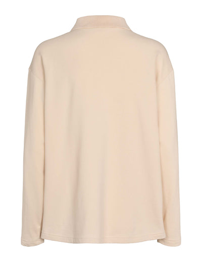esmé studios ESLyla LS Polo Sweat 282 Sheer Bliss