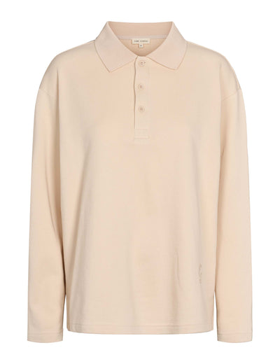 esmé studios ESLyla LS Polo Sweat 282 Sheer Bliss