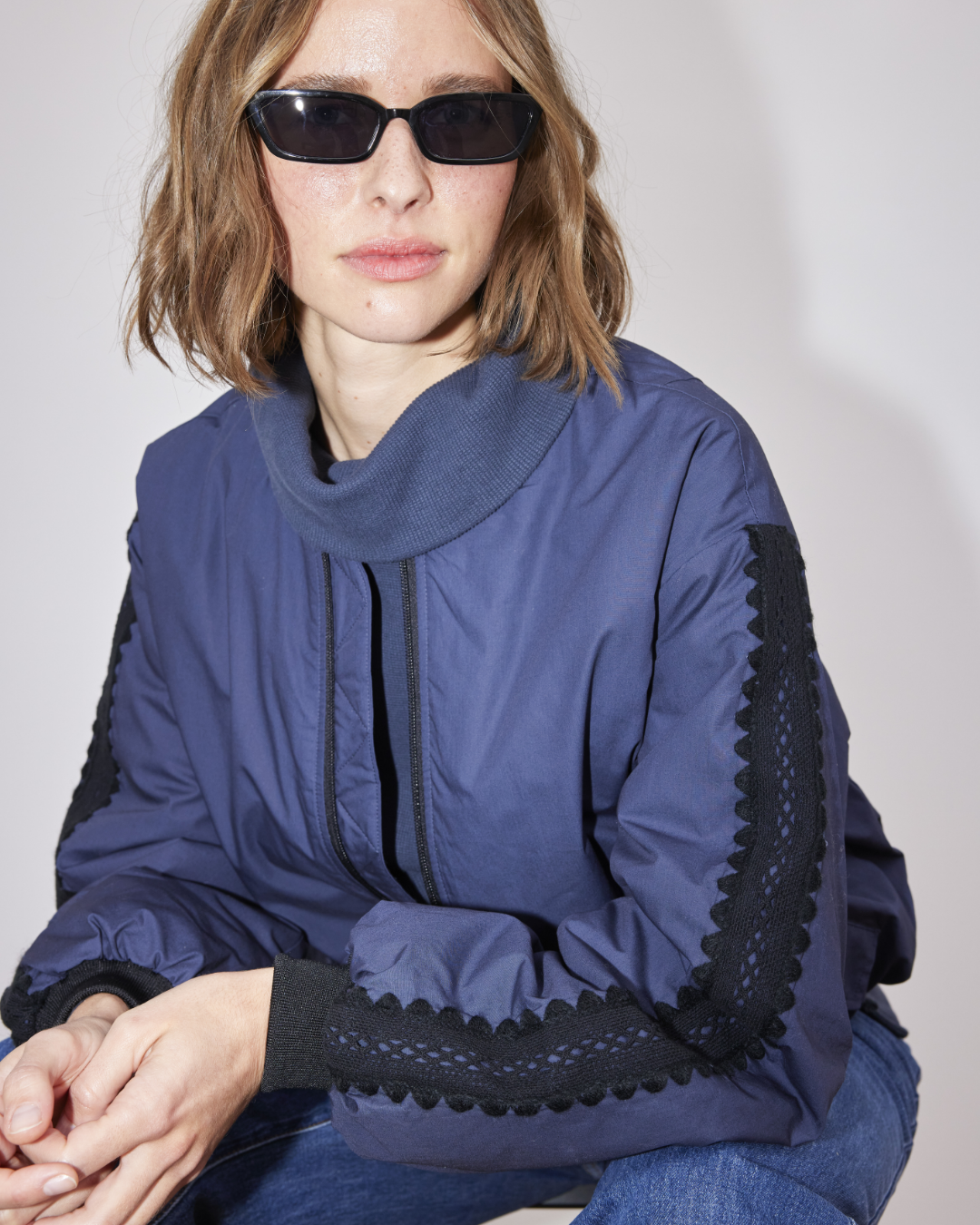 esmé studios ESMalula Bomber Jacket Jacket 281 Blue Nights