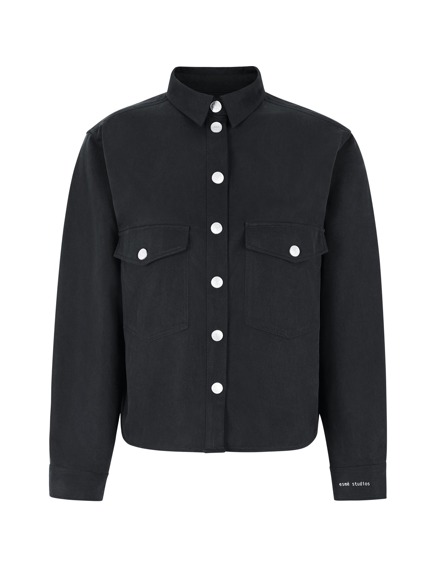 esmé studios ESMara Shirt Jacket Shirts & Blouse 001 Black