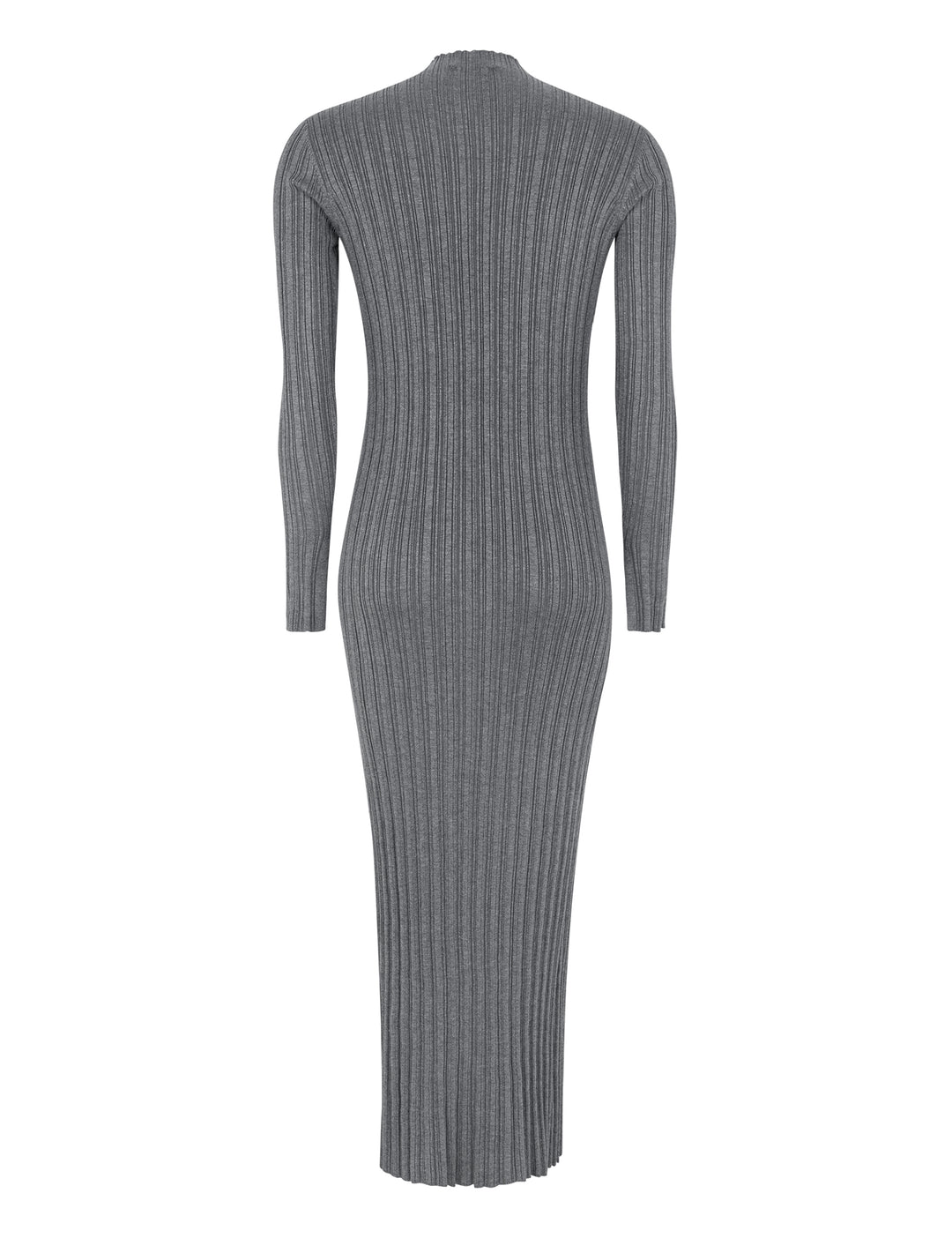 RIM.ARK 25SS Cocoon knit dress グレー 38 TACSTRUN Women's Fall Long Sleeve Crew Neck Sweater Dress