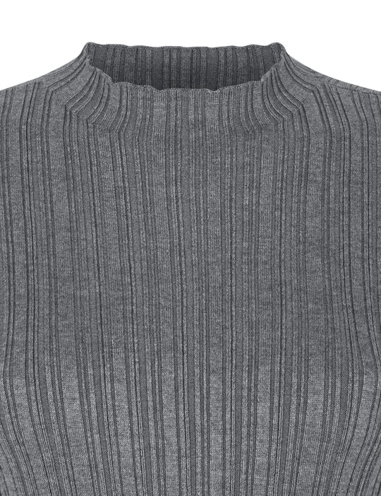 ESMedina Knit Dress - Gray Melange – esmestudios.com