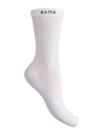 esmé studios ESMei Socks 2-pak Accessories 289 Black / Snow White