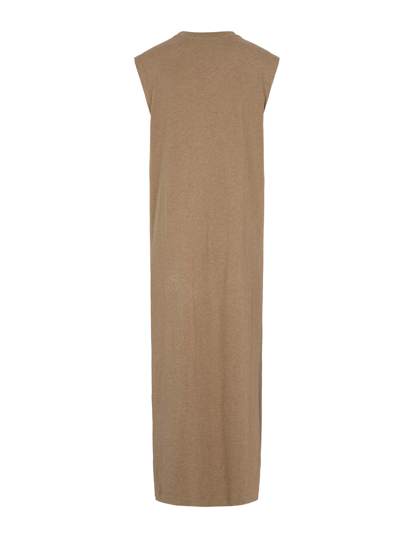 esmé studios ESMelan Tee Dress GOTS Dresses and Jumpsuits 117 Tannin Mélange