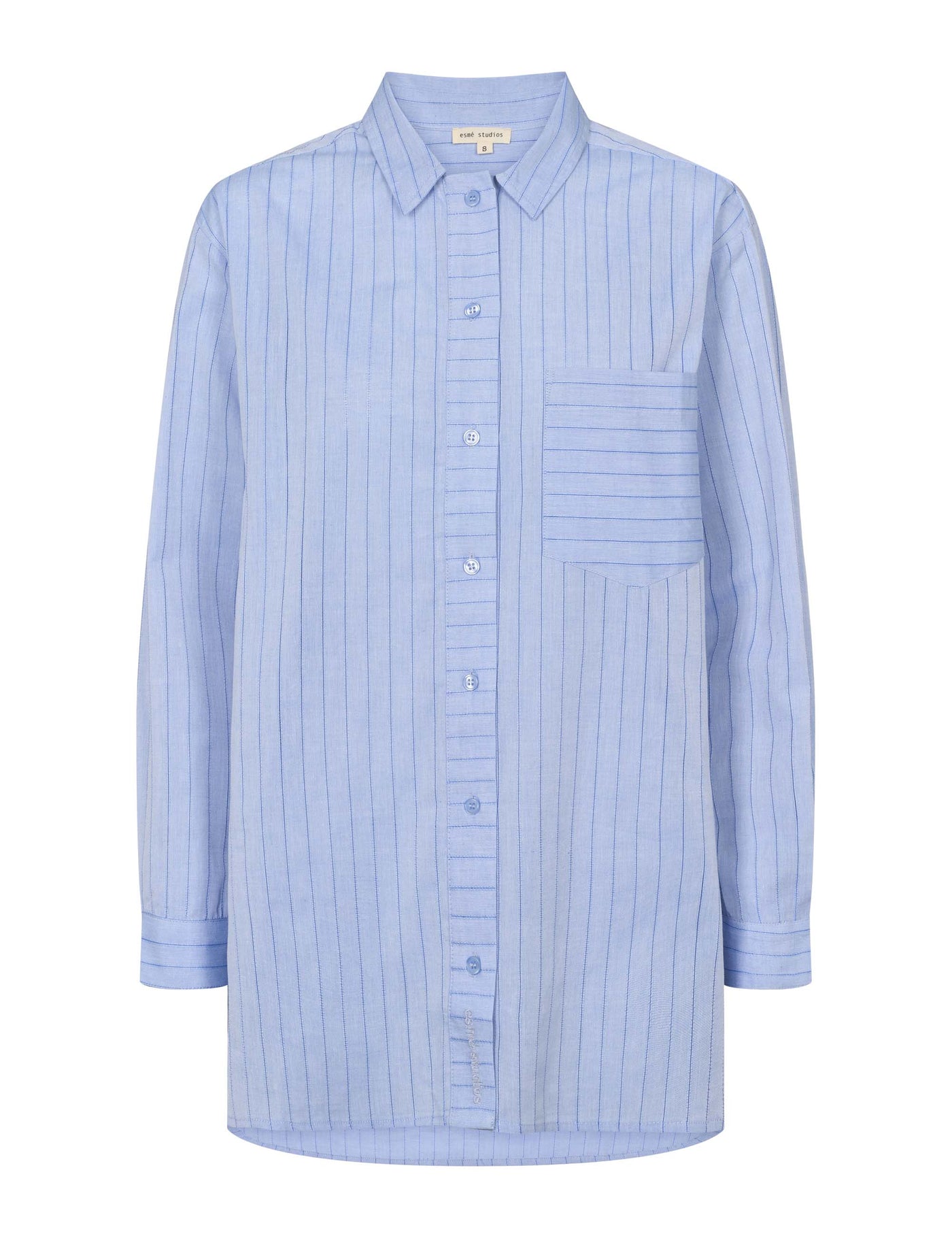 esmé studios ESMyra Shirt GOTS Shirts & Blouse 263 Kentucky Blue