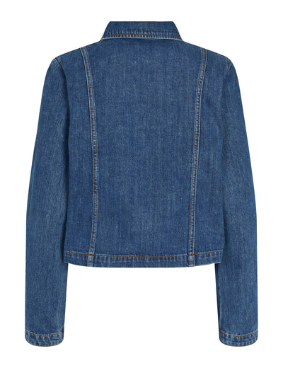 esmé studios ESNicole Denim Shirt Jacket Jacket 183 Blue denim