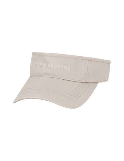 esmé studios ESNora Visor Accessories 240 Pure Cashmere