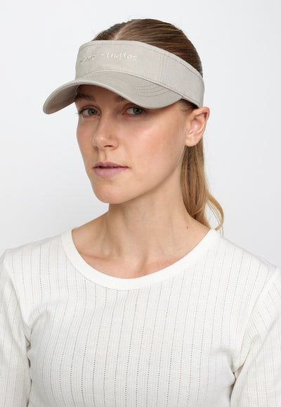 esmé studios ESNora Visor Accessories 240 Pure Cashmere