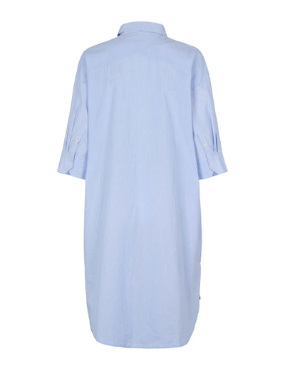 esmé studios ESNunu Shirt Dress GOTS Dresses and Jumpsuits 263 Kentucky Blue