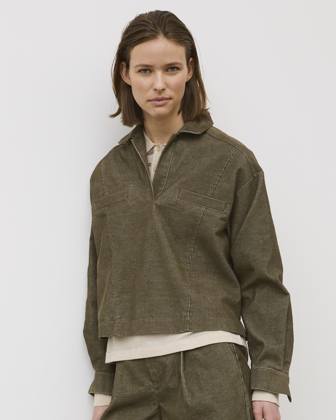 esmé studios ESParisa Blouse Shirts & Blouse 294 Stone Gray