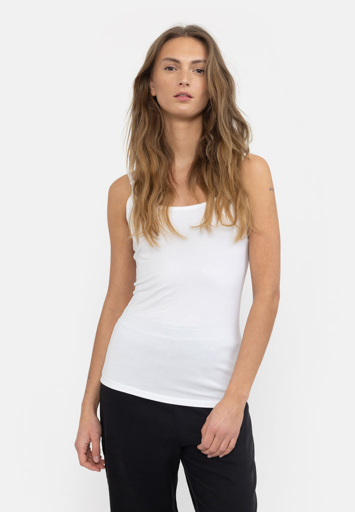 ESPenelope Singlet Top - White – esmestudios.com