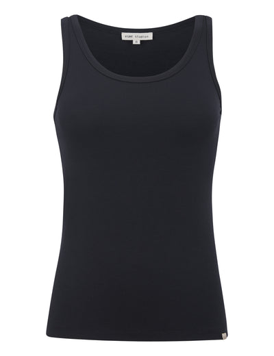 esmé studios ESPenelope Slim Fit Tank Top T-shirt and Tops 001 Black