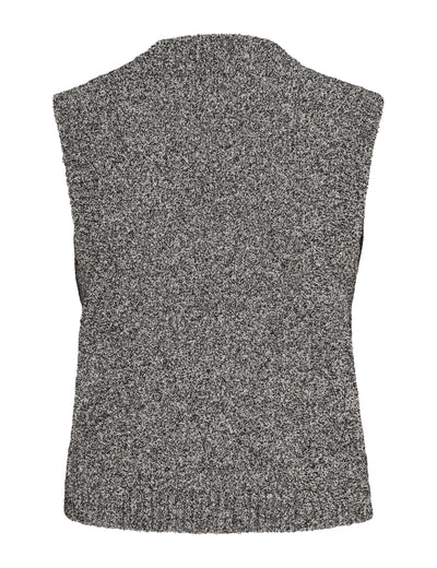 esmé studios ESPhilo Knit Vest Knit 258 Black Mélange