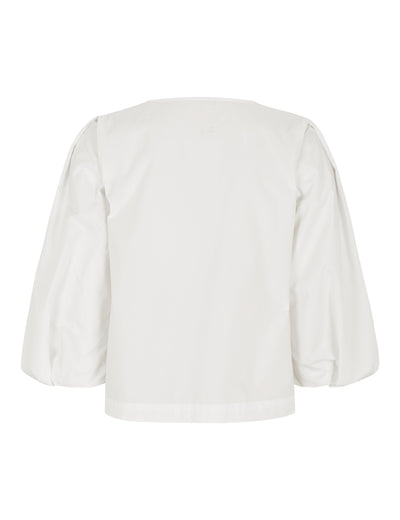 esmé studios ESRikka 3/4 Blouse Shirts & Blouse 022 Snow White