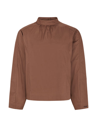 esmé studios ESRosa LS Blouse Shirts & Blouse 254 Tiramisu