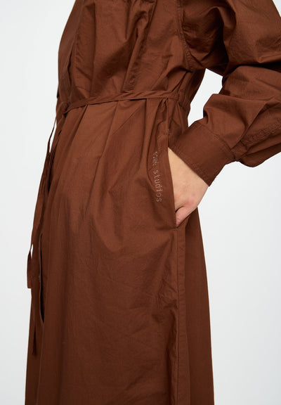 esmé studios ESRosa LS Shirt Dress Dresses and Jumpsuits 254 Tiramisu