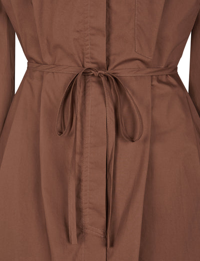 esmé studios ESRosa LS Shirt Dress Dresses and Jumpsuits 254 Tiramisu