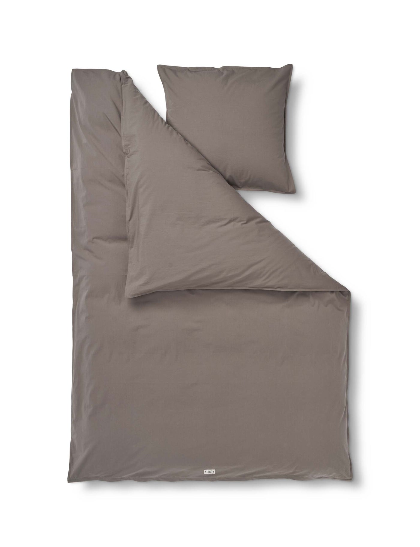 esmé studios ESRuby Bed Linen GOTS Homewear 174 Charcoal Gray