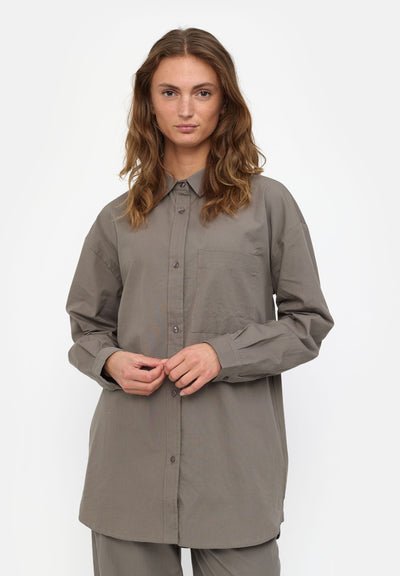 esmé studios ESRuby LS Shirt - GOTS Homewear 174 Charcoal Gray