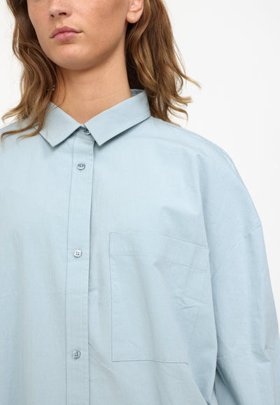 esmé studios ESRuby LS Shirt GOTS Homewear 203 Blue Fog