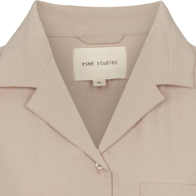 esmé studios ESRuby Resort Shirt - GOTS Homewear 160 Chateau Gray