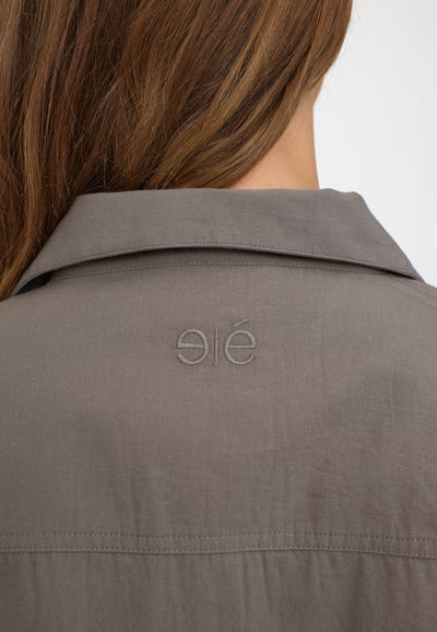 esmé studios ESRuby Resort Shirt - GOTS Homewear 174 Charcoal Gray