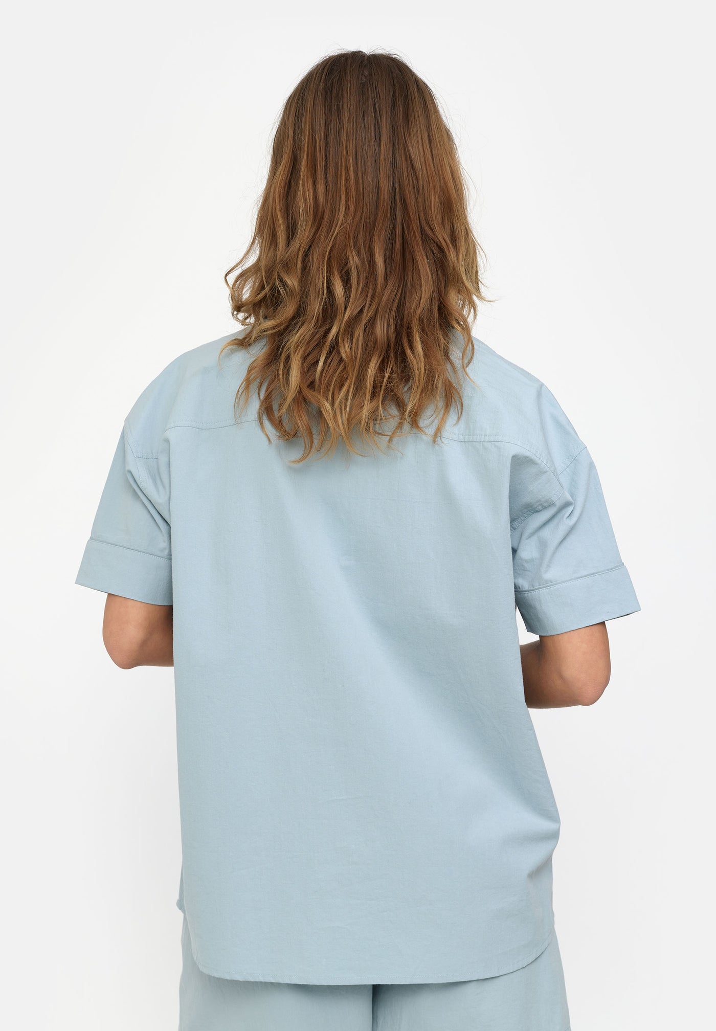 esmé studios ESRuby Resort Shirt - GOTS Homewear 203 Blue Fog