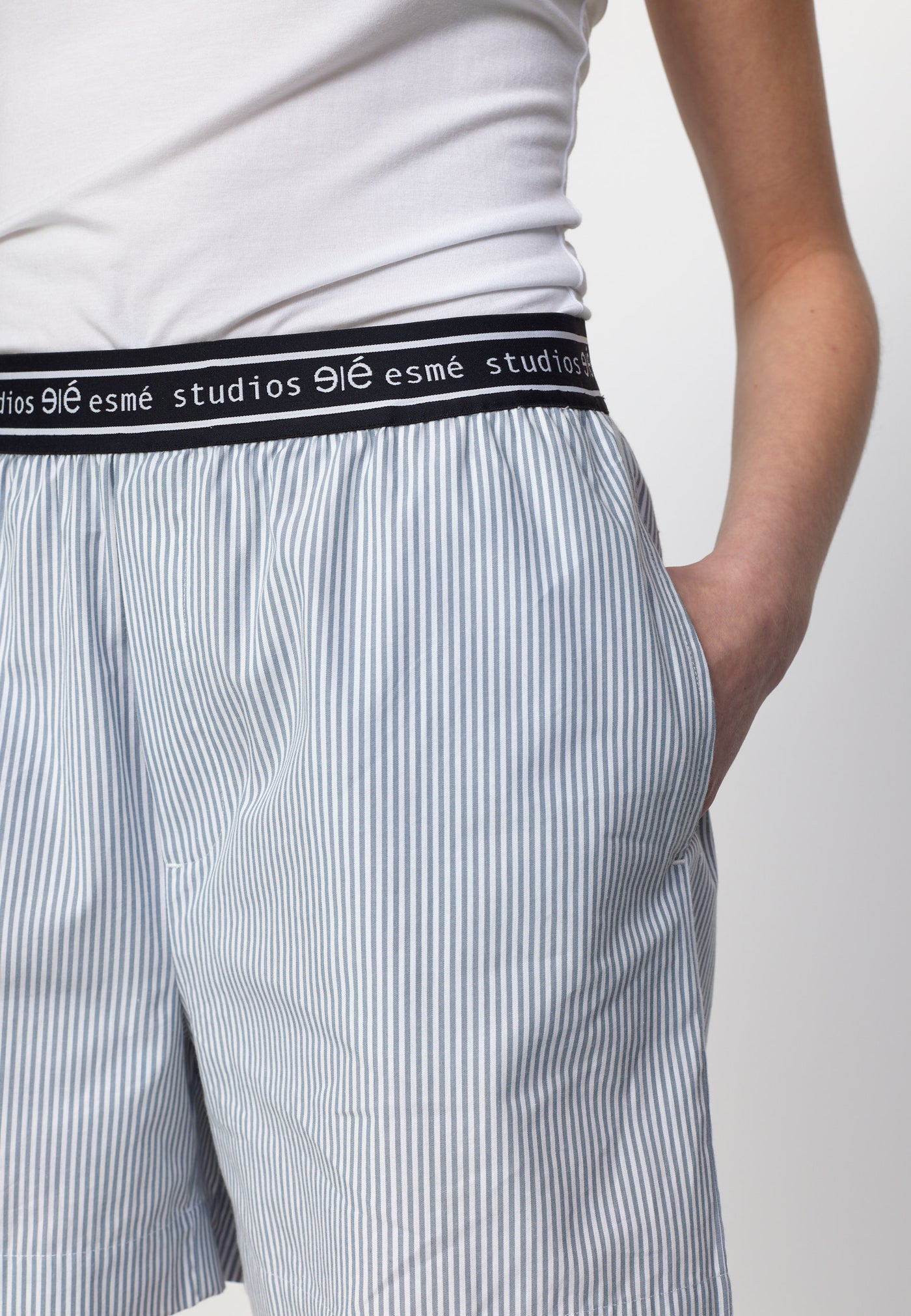 esmé studios ESRuby Shorts GOTS Homewear 228 Tradewinds Stripes