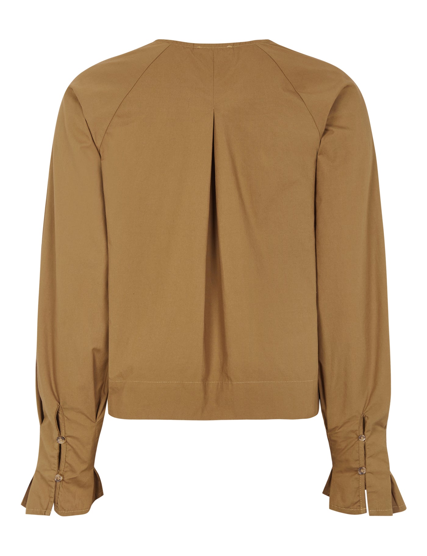 esmé studios ESRusso LS Blouse Shirts & Blouse 279 Brown Sugar