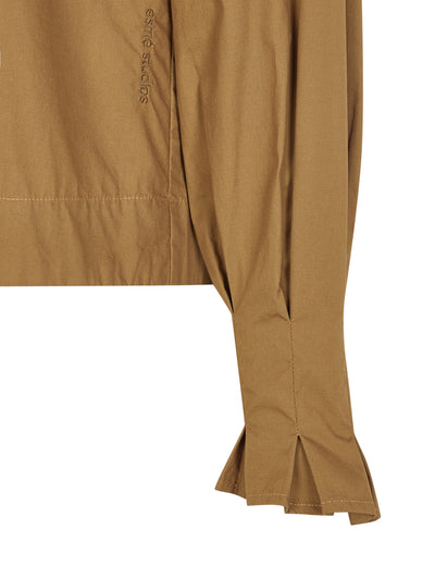 esmé studios ESRusso LS Blouse Shirts & Blouse 279 Brown Sugar